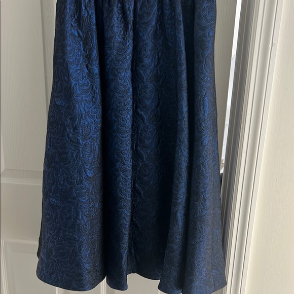 Donna Morgan Midnight Blue Formal Dress - Picture 6 of 6